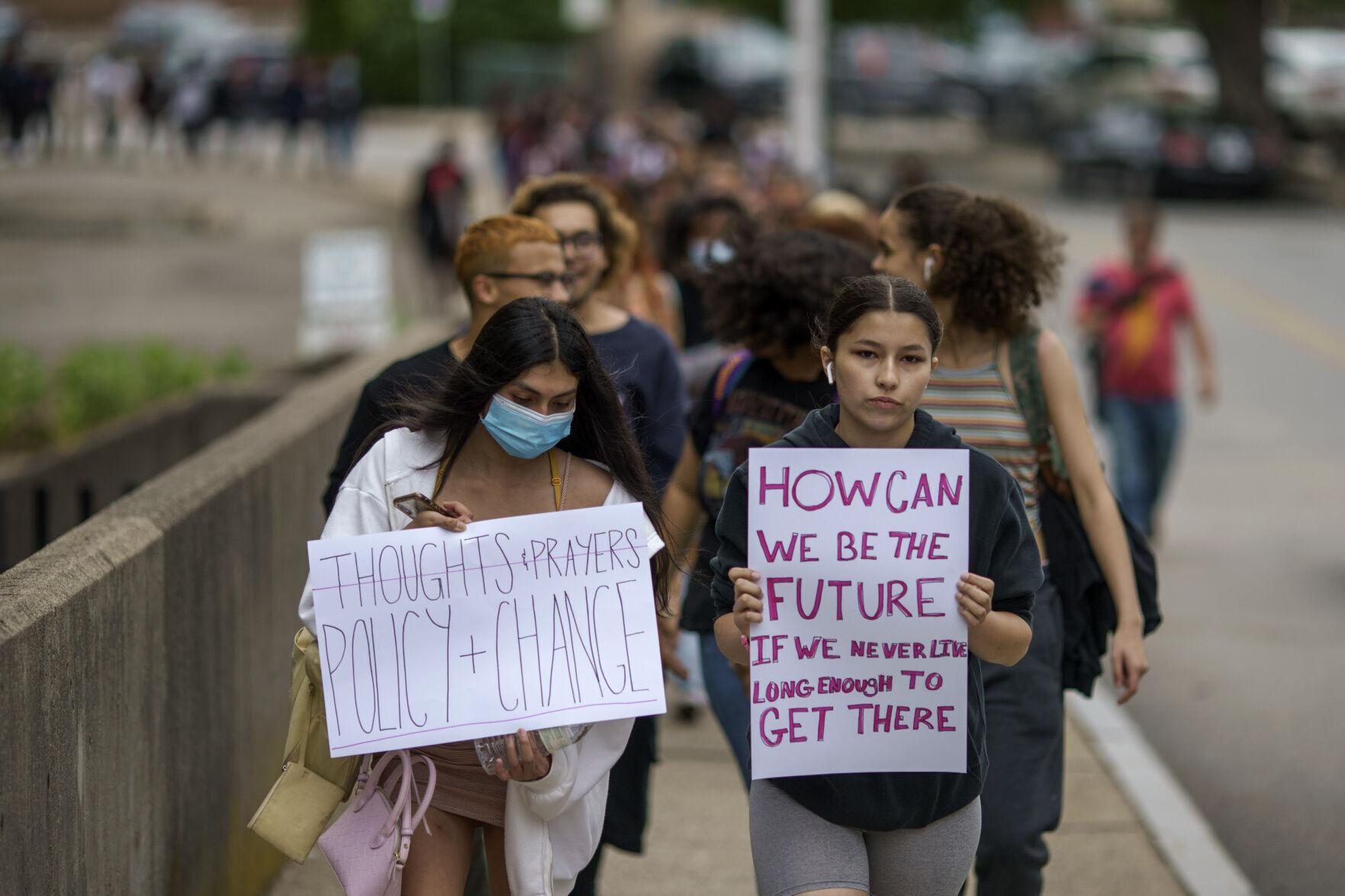 APTOPIX School Safety Student Walkout
